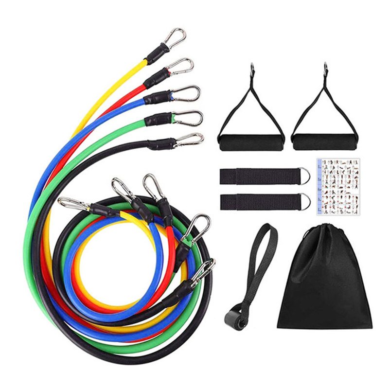 Pull Up Assist Band - 11pcs/Set Pull Rope, Resistance Bands, Portable