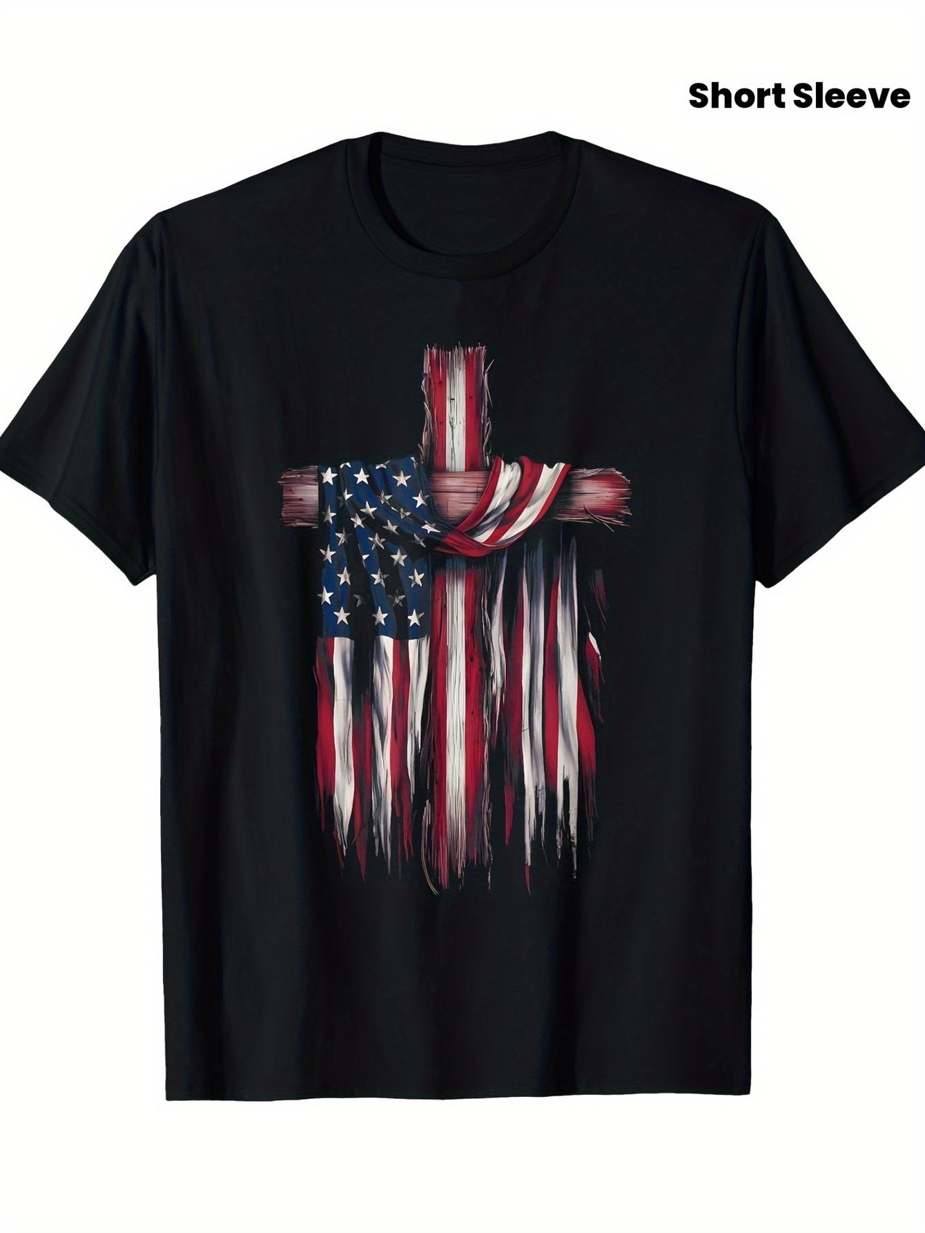 Men's Patriotic Christian Fait - Crossfit Event ulasan dan harga