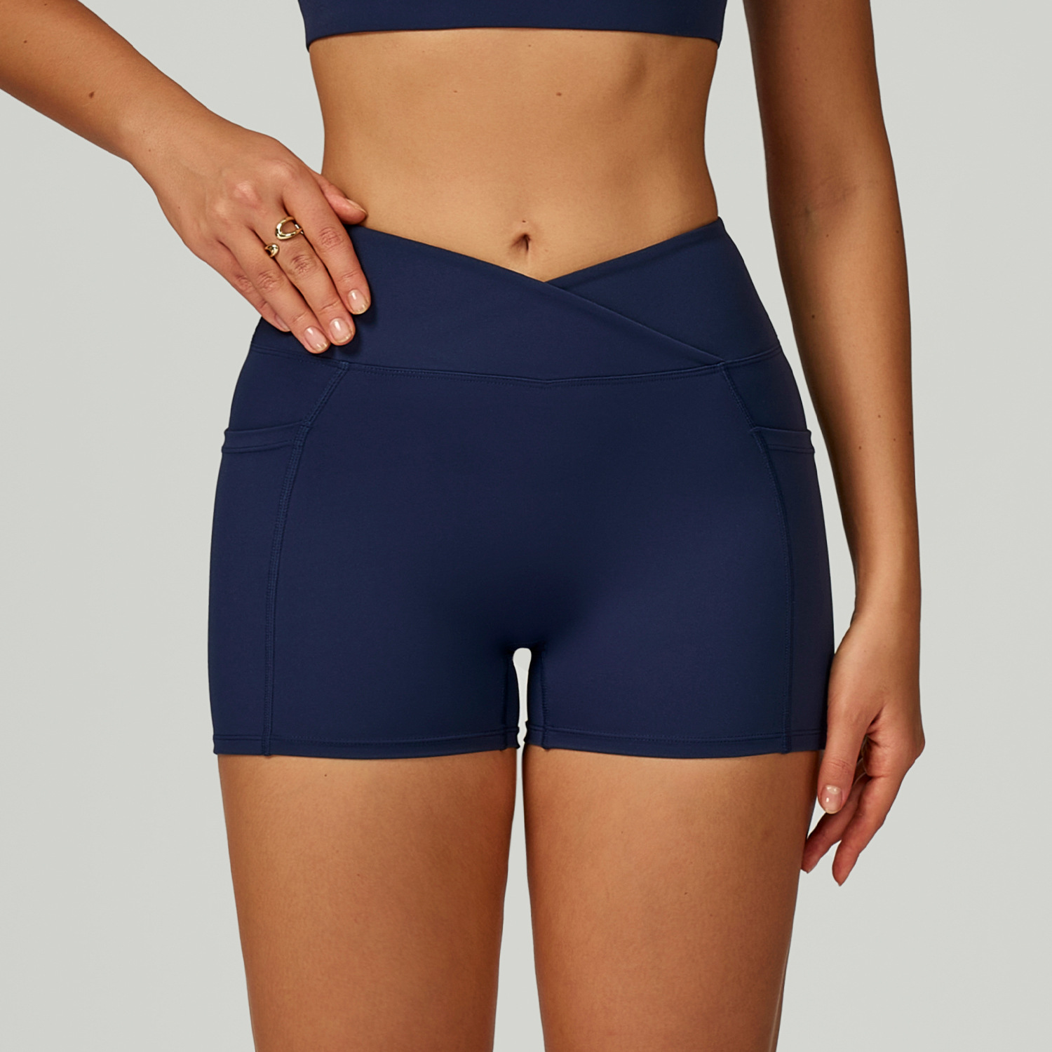 Cross Waist Head Yoga Shorts H - Crossfit Workout With Equipment ulasan dan harga