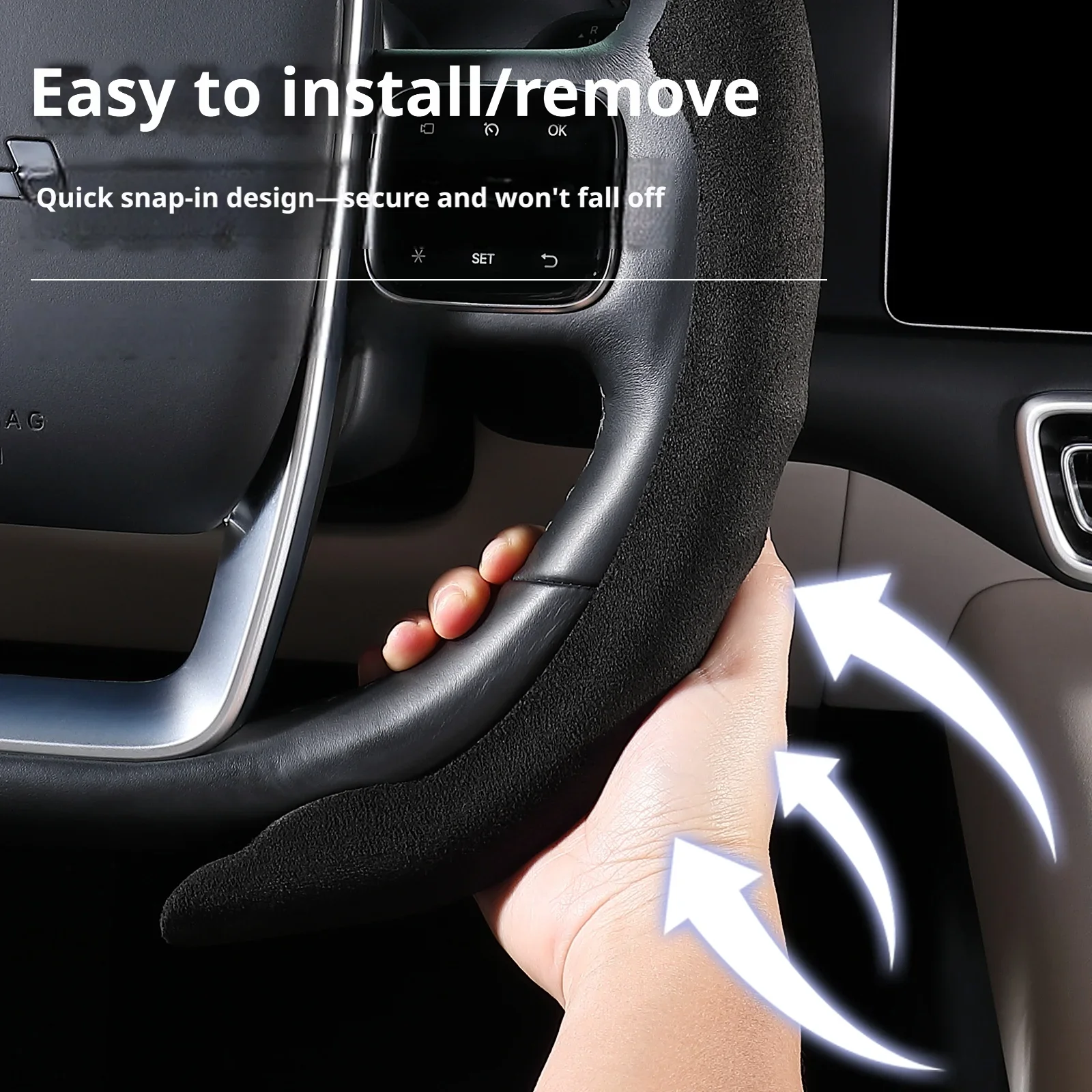 For Toyota Ultra‑Thin Suede St - Crossfit Accessories ulasan dan harga