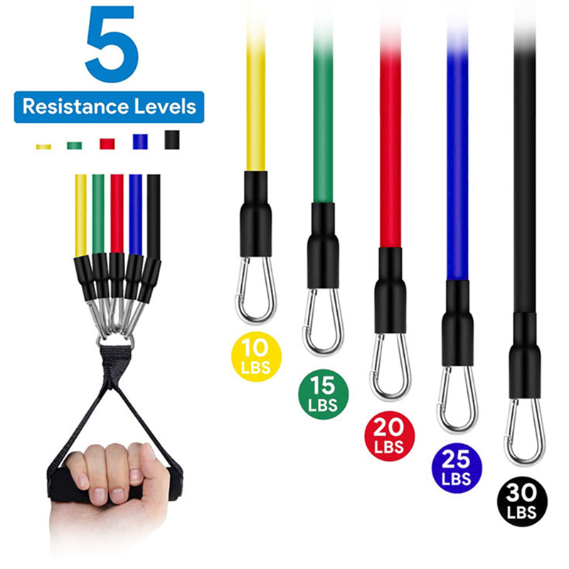11pcs/Set Pull Rope, Resistanc - Pull Up Assist Band ulasan dan harga