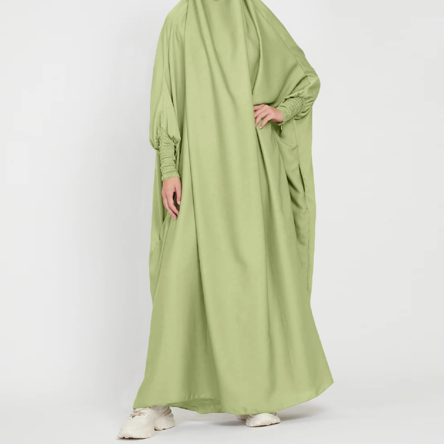 Solid Color Robe Dress Long Dr - Crossfit Indonesia ulasan dan harga