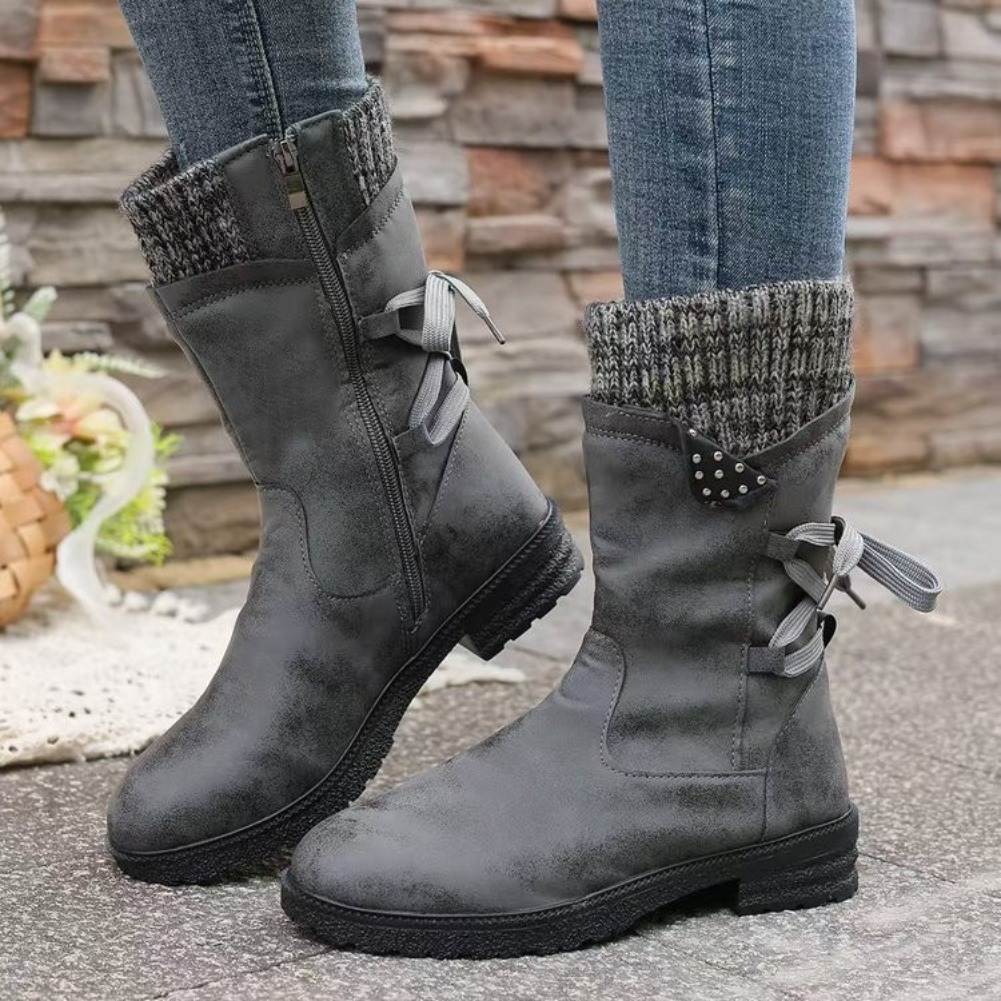 2025 New Women Boots Autumn Wi - Crossfit Youtube ulasan dan harga